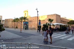 23 SANTA POLA CHATEAU FORT ET PLACE GLORIETA (24)